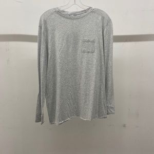 Grey Long Sleeve Top